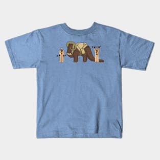 Vintage Collector - Wooly Beast Kids T-Shirt